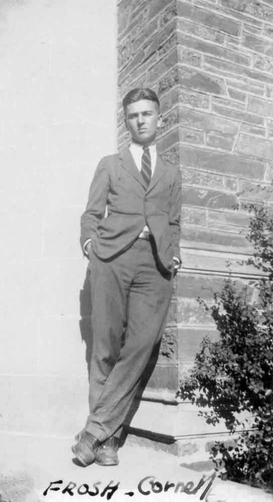 Don as a Freshman at Cornell