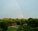 551 Morgan Road A rainbow over the barn