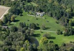 551 Morgan Road Orchard Hill from an airplane